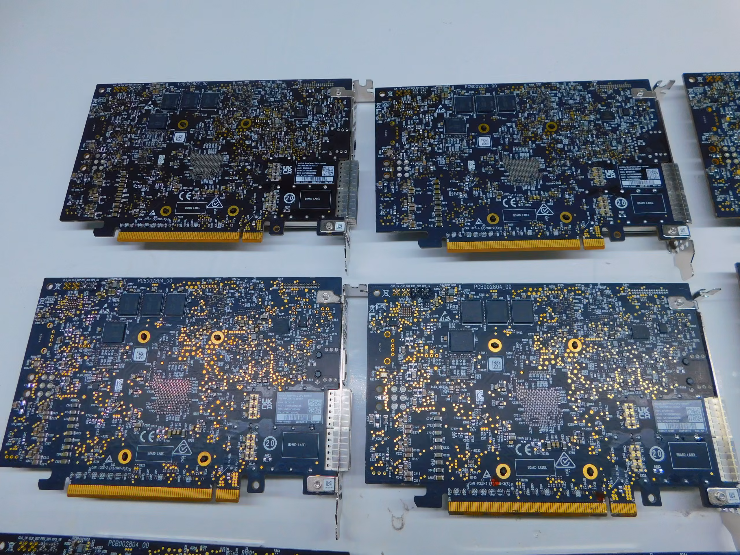 NVIDIA #MBF2M516C-CECOT, BlueField-2 DPU, Dual-Port 100GbE, PCIe 4.0 x16, 16GB DDR4, 128GB eMMC