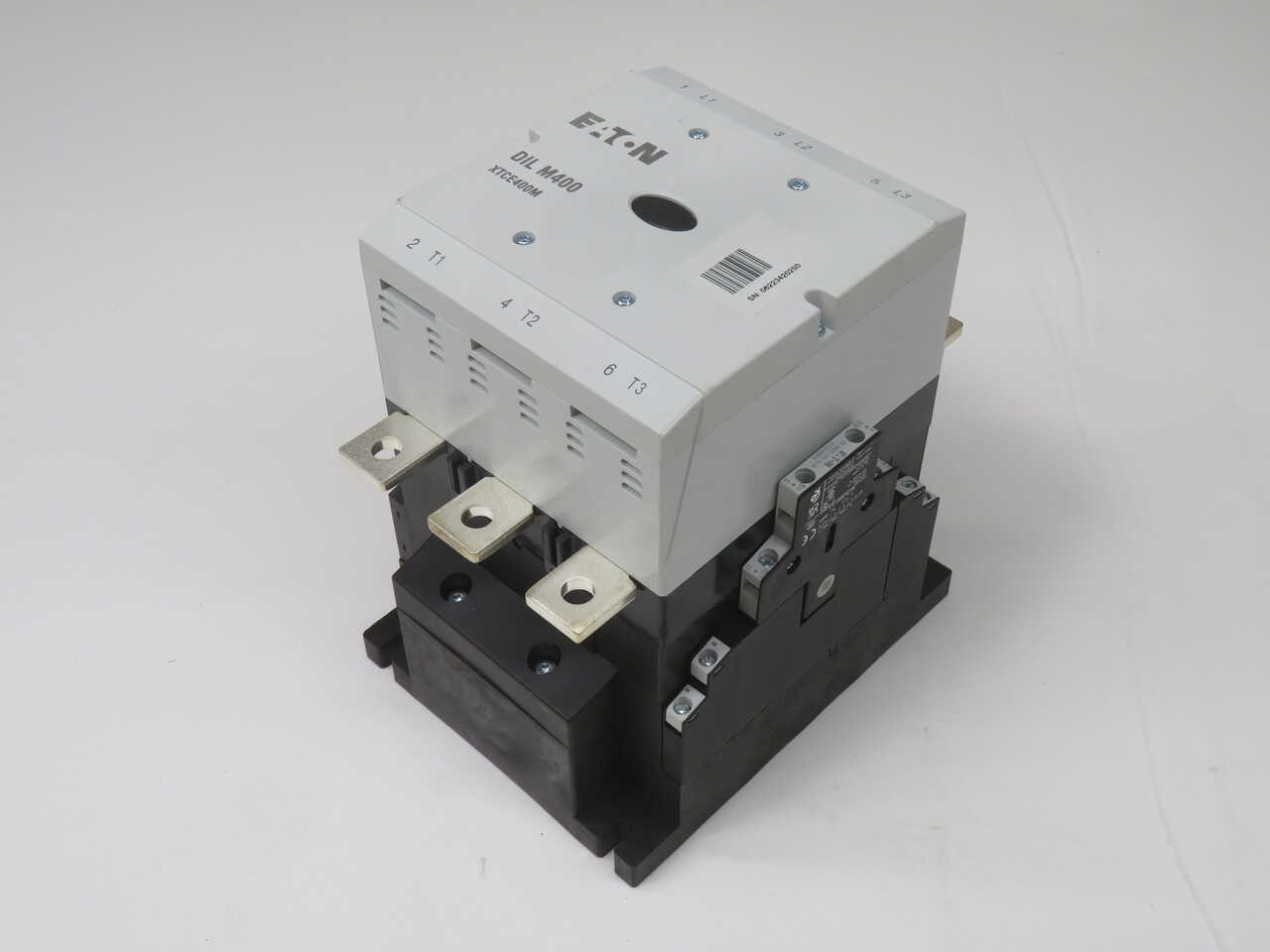 400 Amp, Eaton #DILM400/22(RAC500), DIN-Rail Contactor, 250-500 Volts AC Coil, NEW