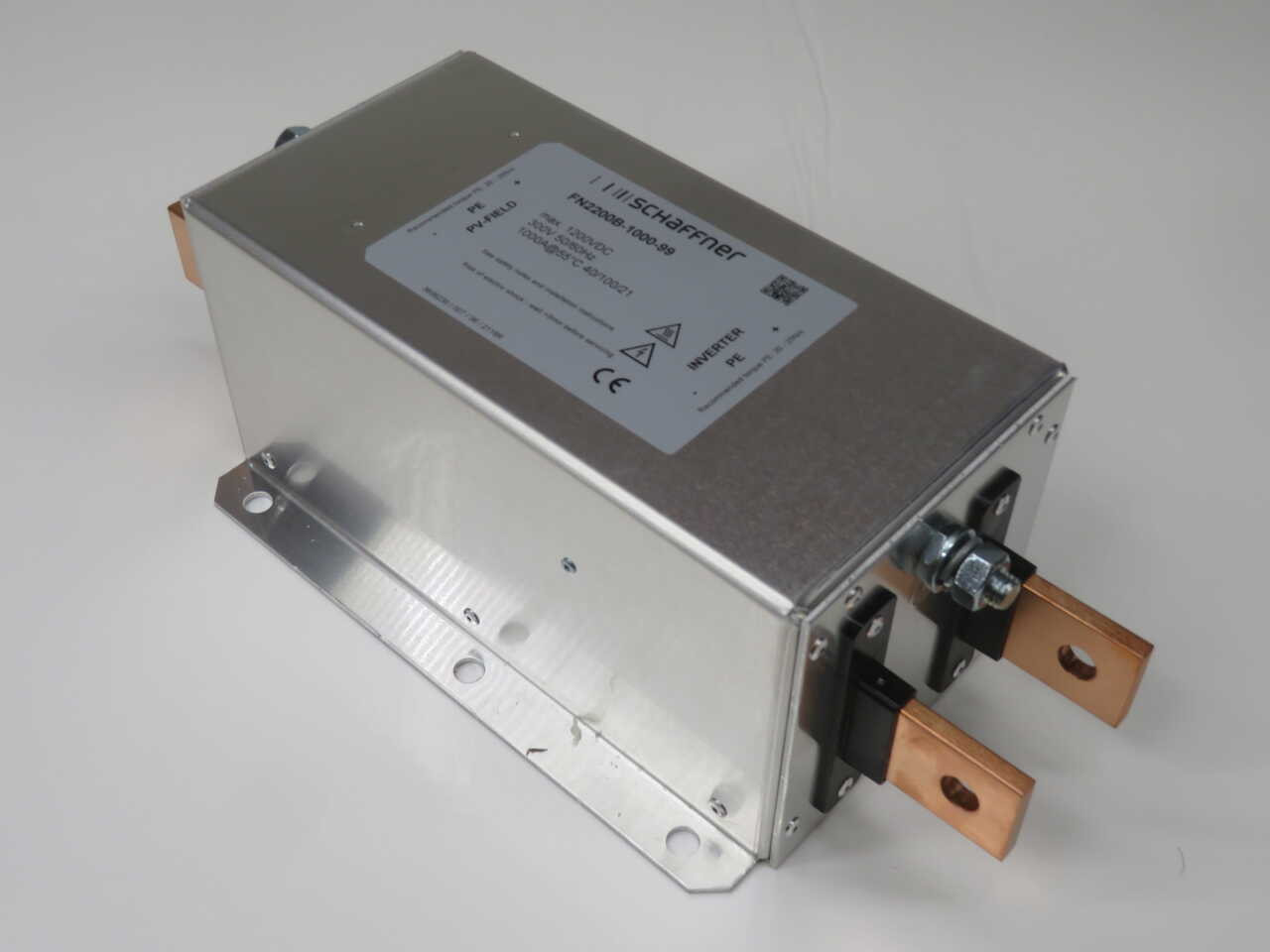 Schaffner #FN2200B-1000-99, DC EMC/EMI Filter for PV Inverters, 1000 Amp