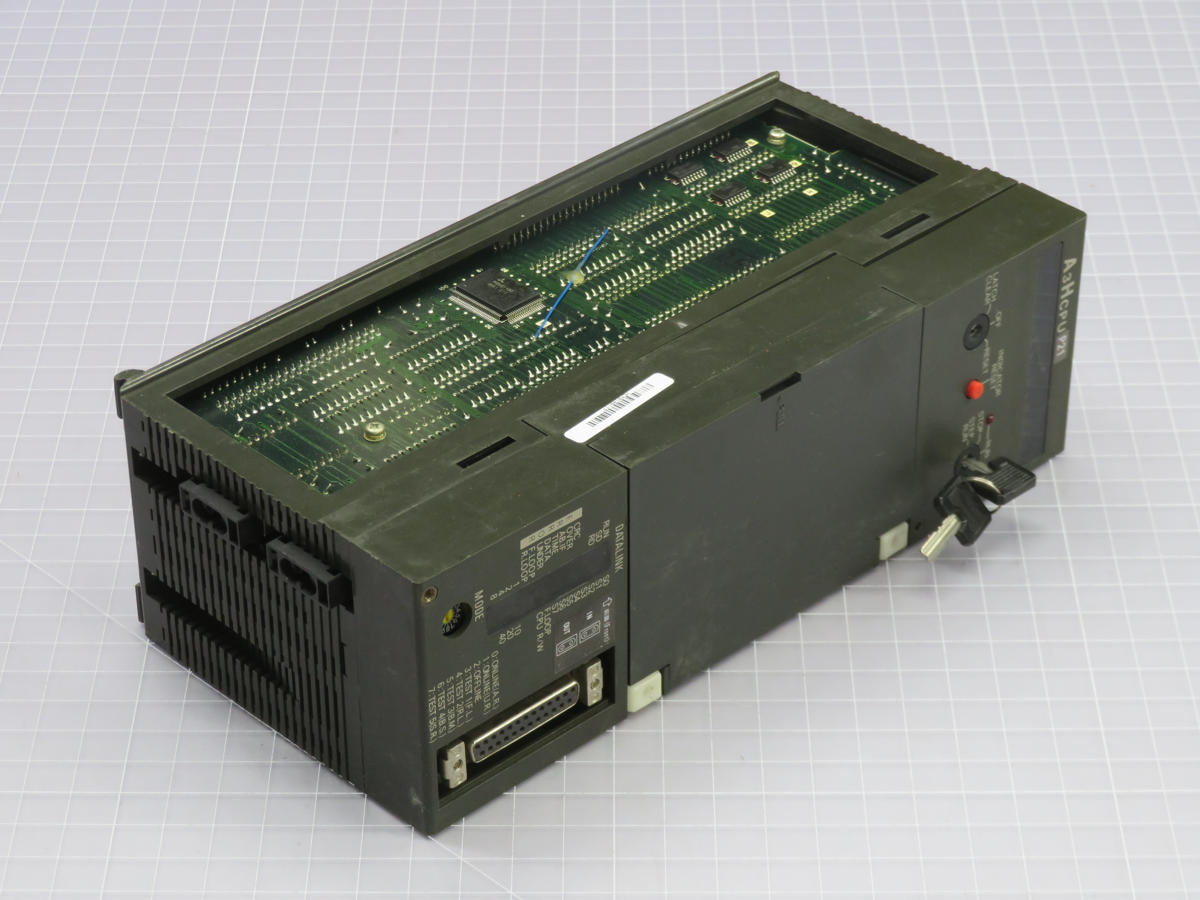 Mitsubishi #A3HCPU-P21, PLC CPU Module, 60K Step, 4096 I/O, 5 Volts DC