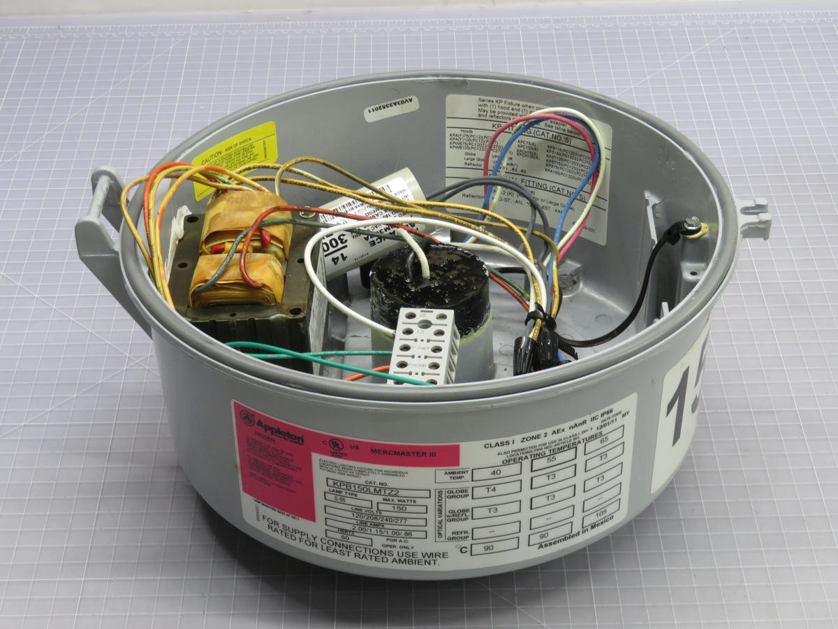 150 Amp, Appleton Electric #KPB150LMTZ2, Lighting Contactor Panel, 277/480 Volts, NEMA 3R Enclosure