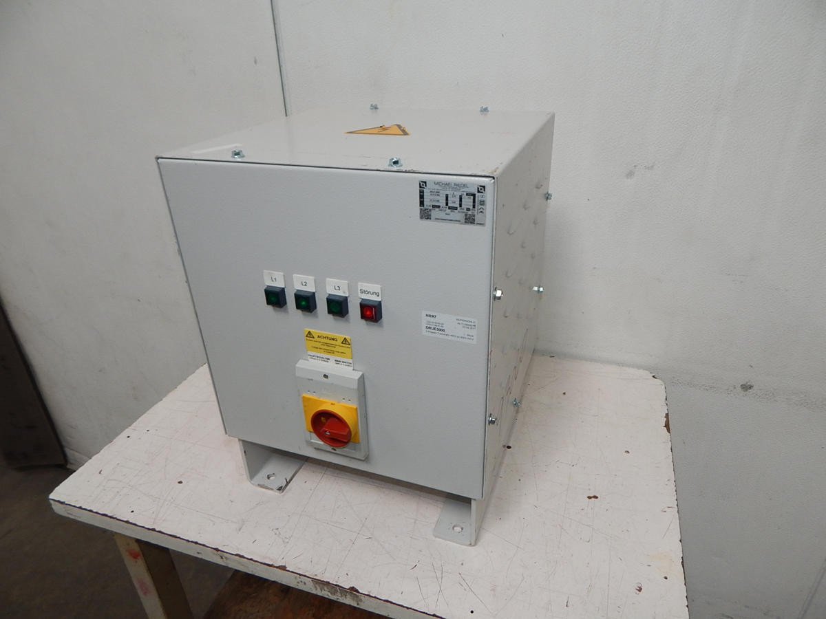 3 KVA 460 Primary, 230 Secondary, Michael Riedel #DRUE-3000, Transformer, 3 Phase