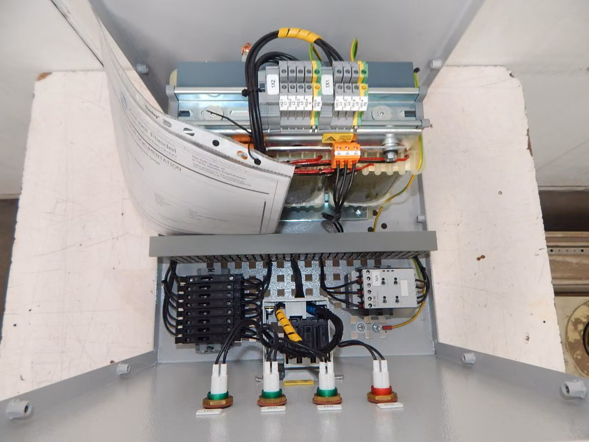 3 KVA 460 Primary, 230 Secondary, Michael Riedel #DRUE-3000, Transformer, 3 Phase
