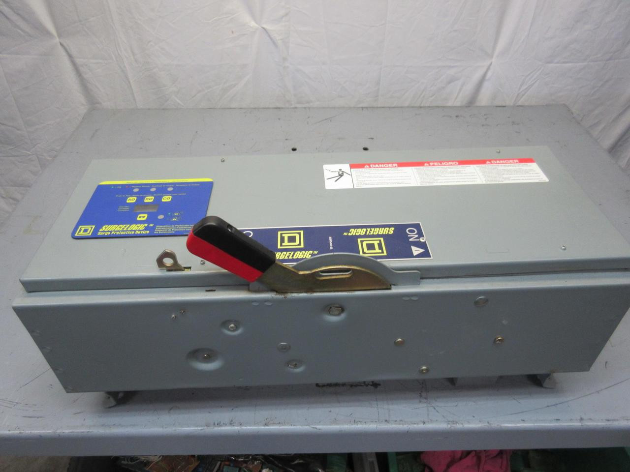 Square D #QMB2IMA24C, SurgeLogic Transient Voltage Surge Suppressor, 240 KA