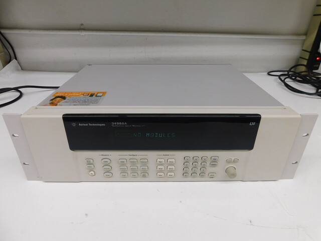 Agilent #34980A, Multifunction Switch/Measure Mainframe
