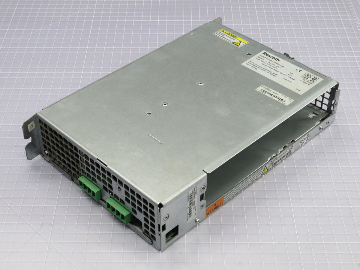 1.5-11 KW Rexroth #HCS02.1E-W0012-A-03-NNNN, Servo Drive Power Section, 11.5 Amp, 200-500 Volts AC