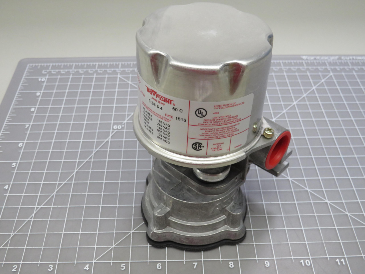 Asco #SA31D, Tri-Point Pressure Switch