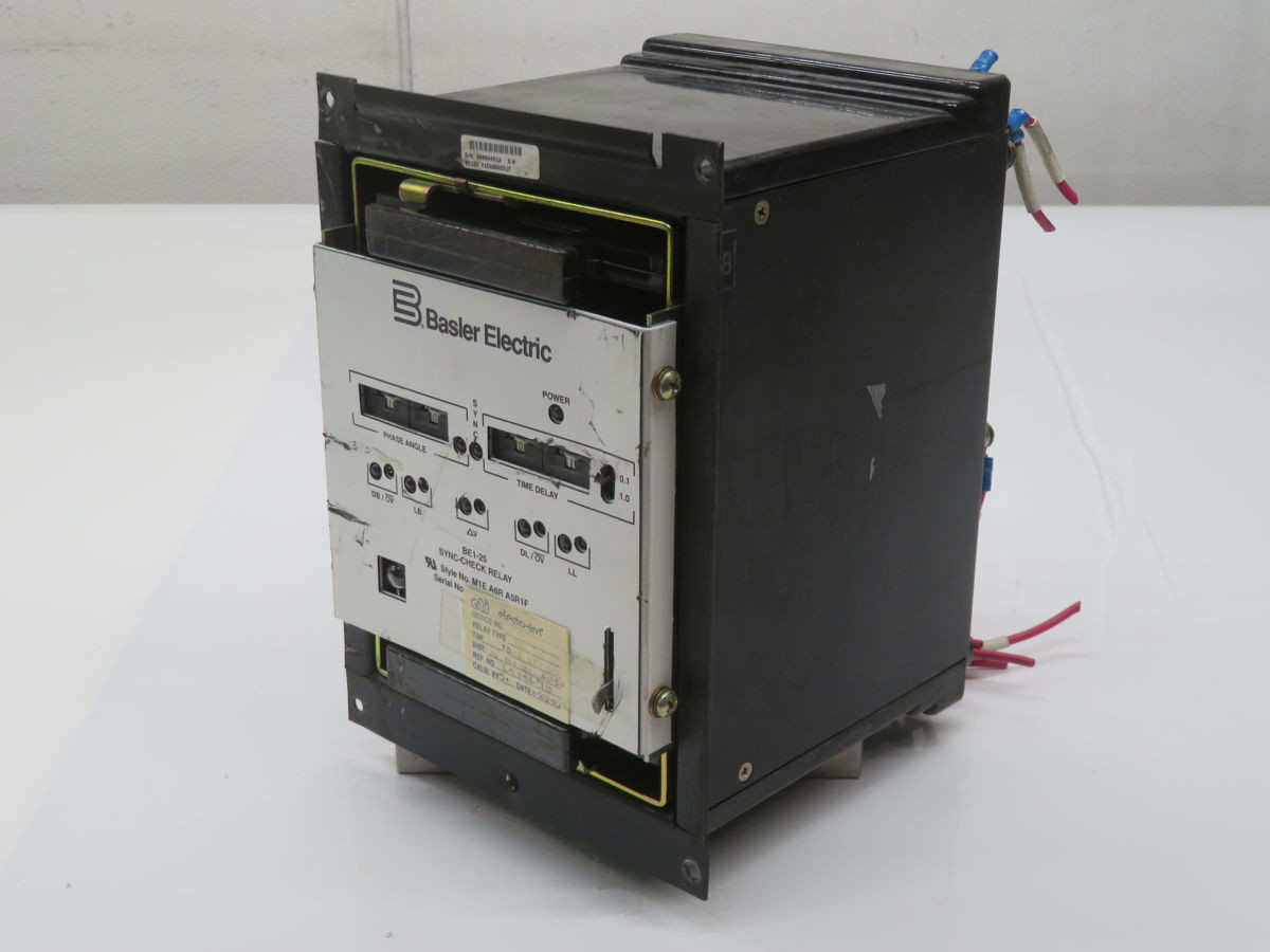Basler #BE1-25, Sync-Check Relay, M1E A6R A5R1F