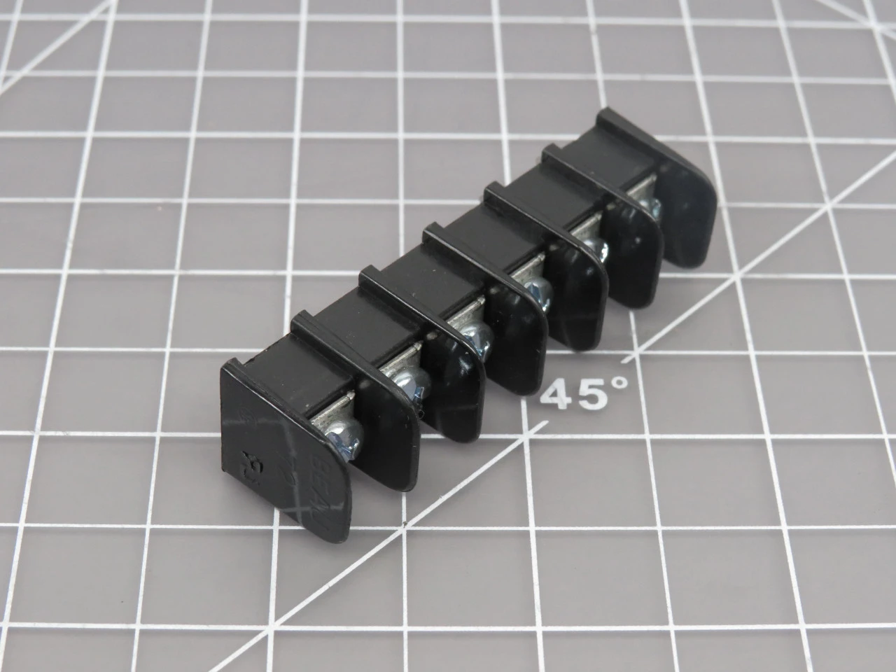 Molex #0387206306, Barrier Strip Terminal Block, 6 Circuit, 0.375" Pitch, LOT of 390