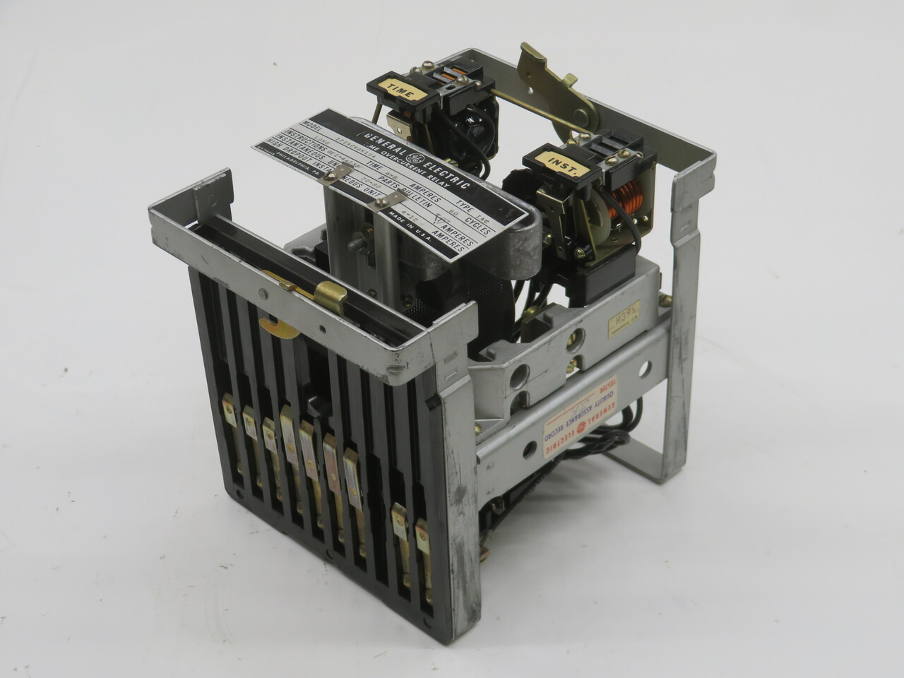 General Electric #12IAC66K19A, Type IAC Time Overcurrent Relay