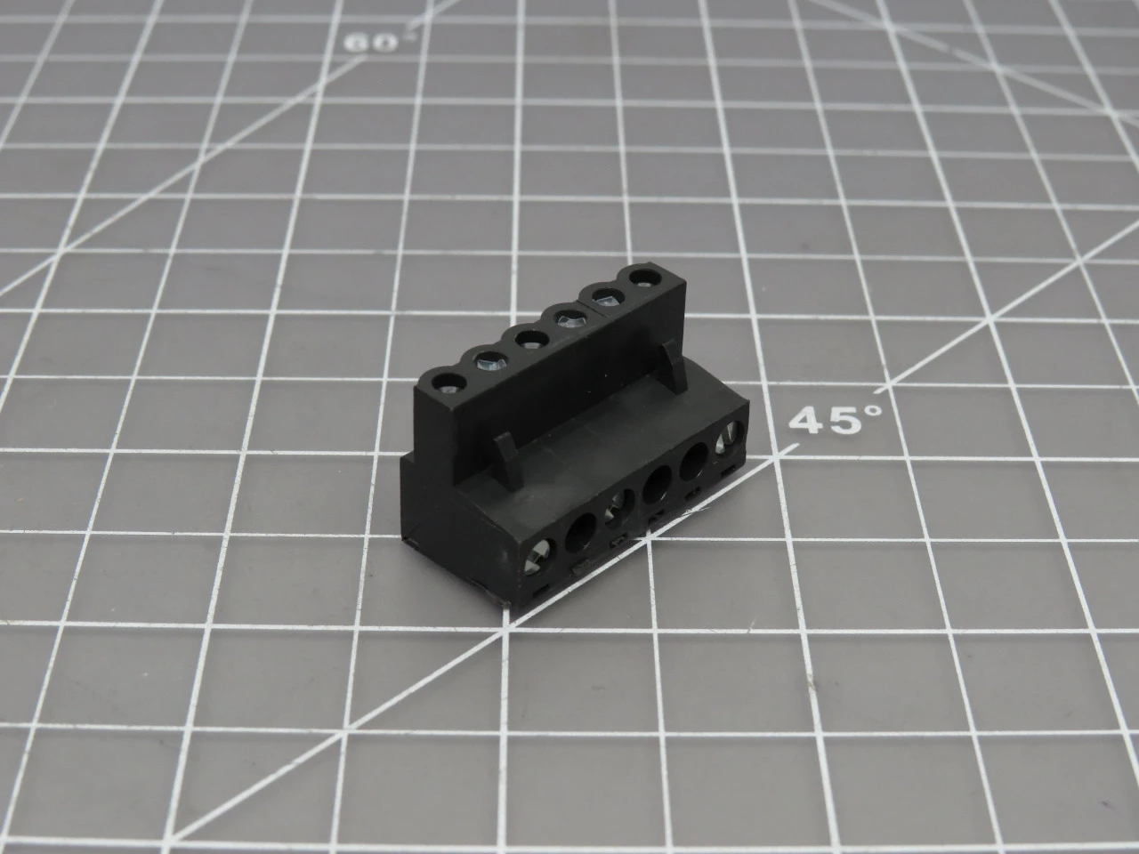 Molex #0398790306, Euro Plug, 3/16" Pitch, 6 Position, LOT of 590