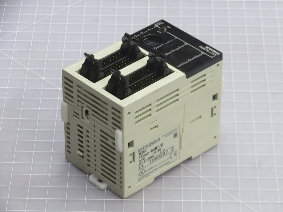 Mitsubishi #FX3UC-64MT/D, Programmable Logic Controller