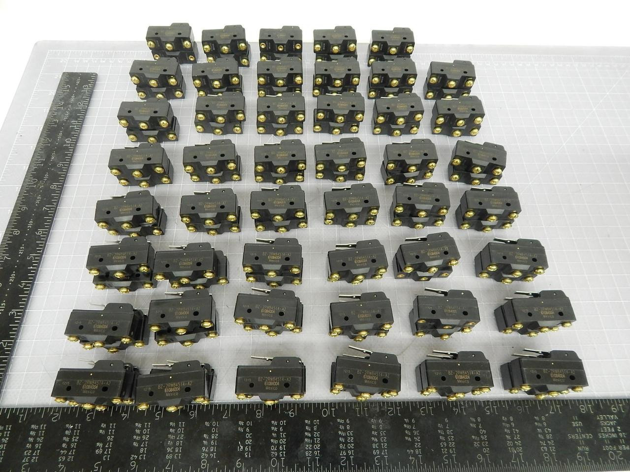 Micro Switch #BZ-2RW84514-A2, basic / snap action switch, LOT of 94