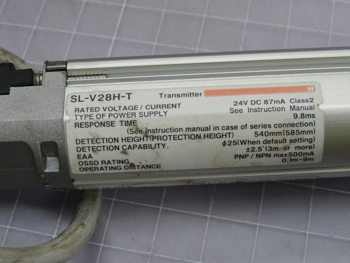Keyence #SL-V28H-T, Safety Light Curtain Transmitter