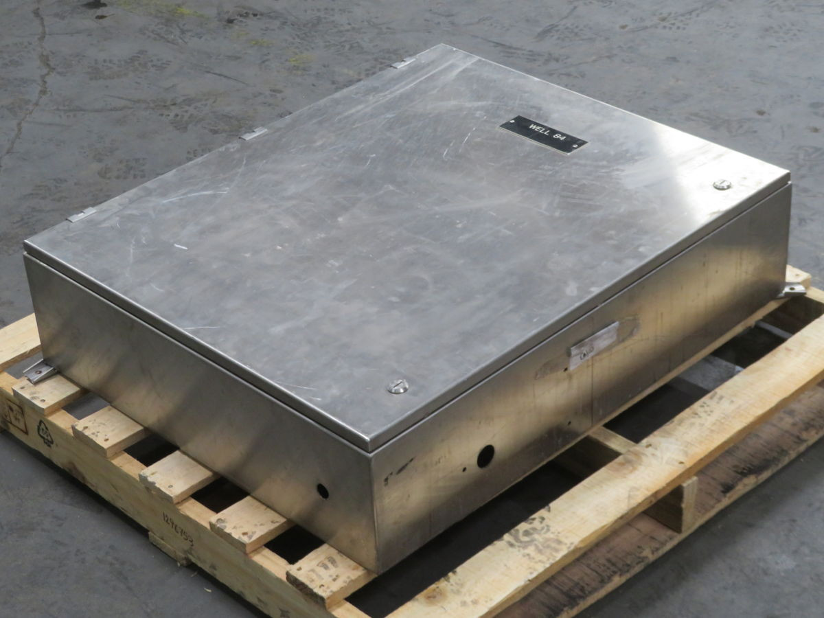 Hoffman #A-160, Stainless Steel Industrial Control Panel Enclosure