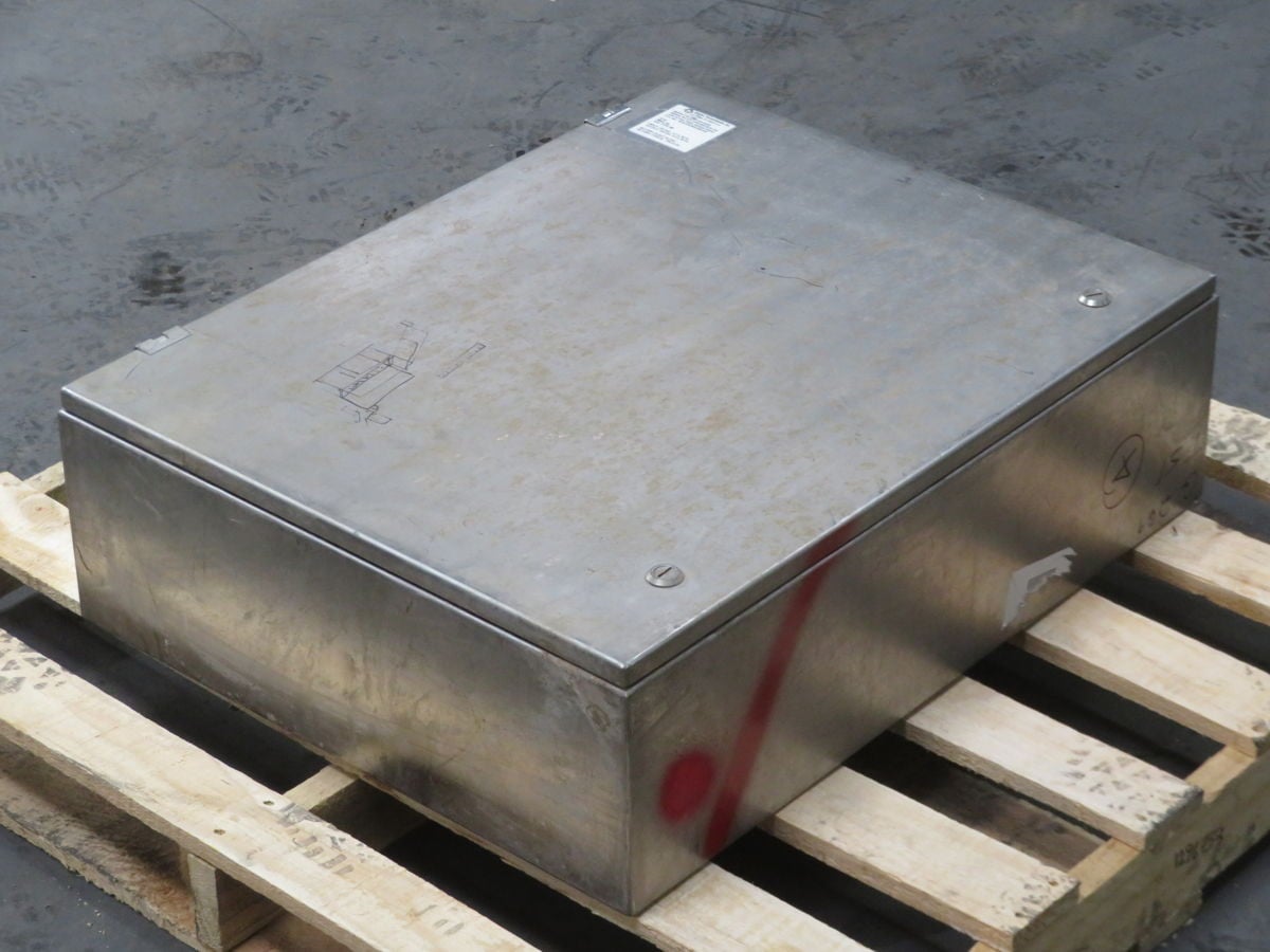 Hoffman #AB441343, Stainless Steel Industrial Control Panel Enclosure