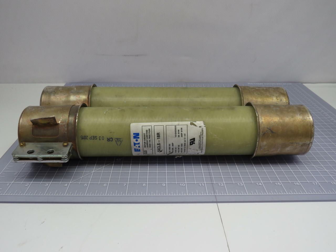 Image for 390 Amp Eaton #5ACLS-18R, High Voltage Fuse, 18R, 50/60 Hz.