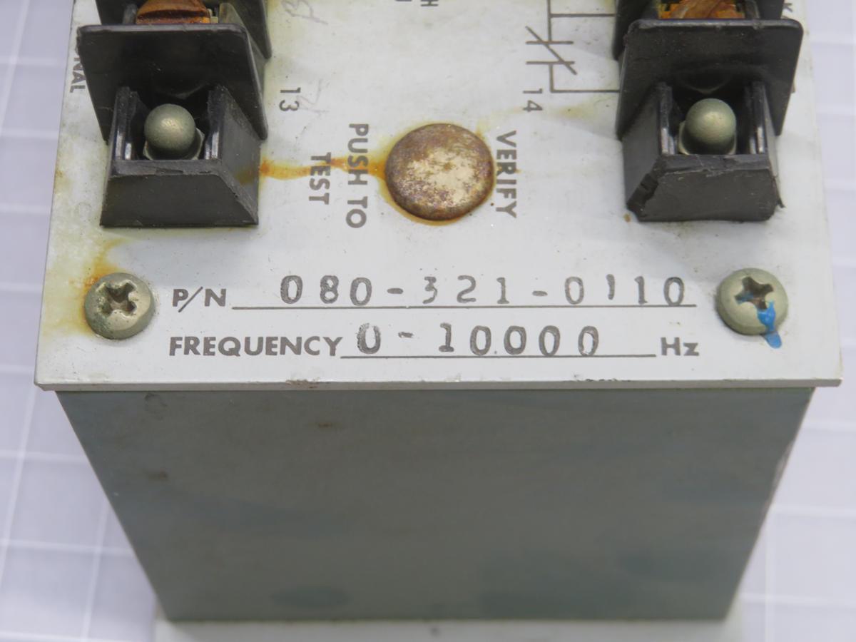 Airpax #080-321-0110, Motor Protection Relay
