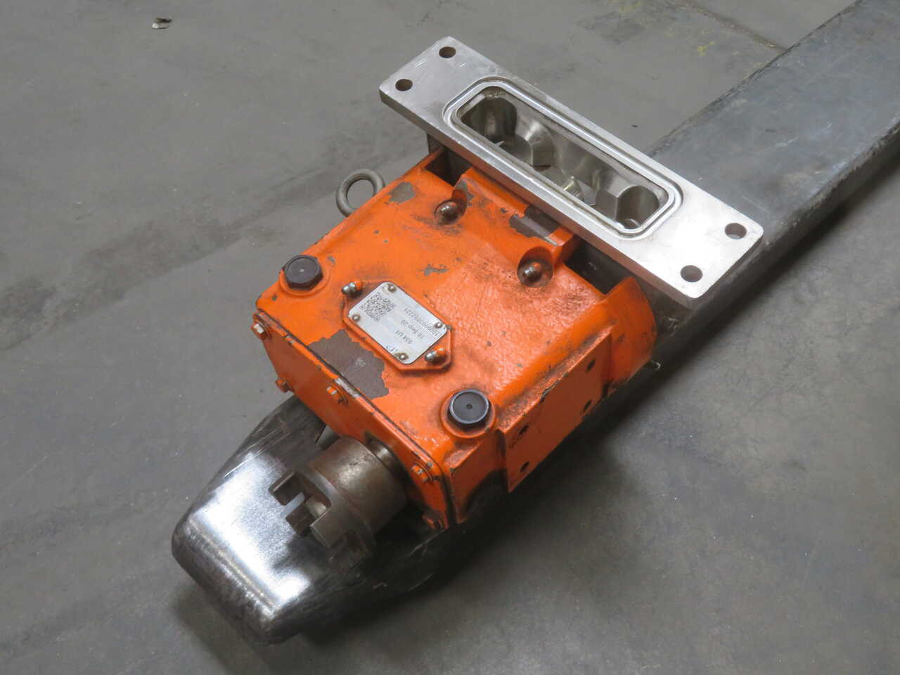 Waukesha #034-U1, Positive Displacement Pump, Rectangular Flange