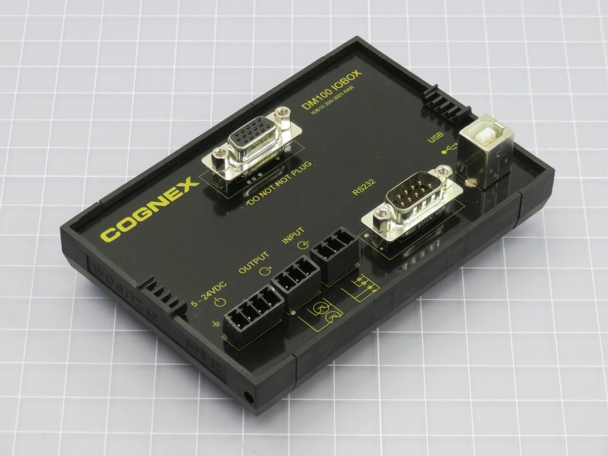 Cognex #DM100, IOBOX IOB10 Camera Breakout, 200-3001-RAR