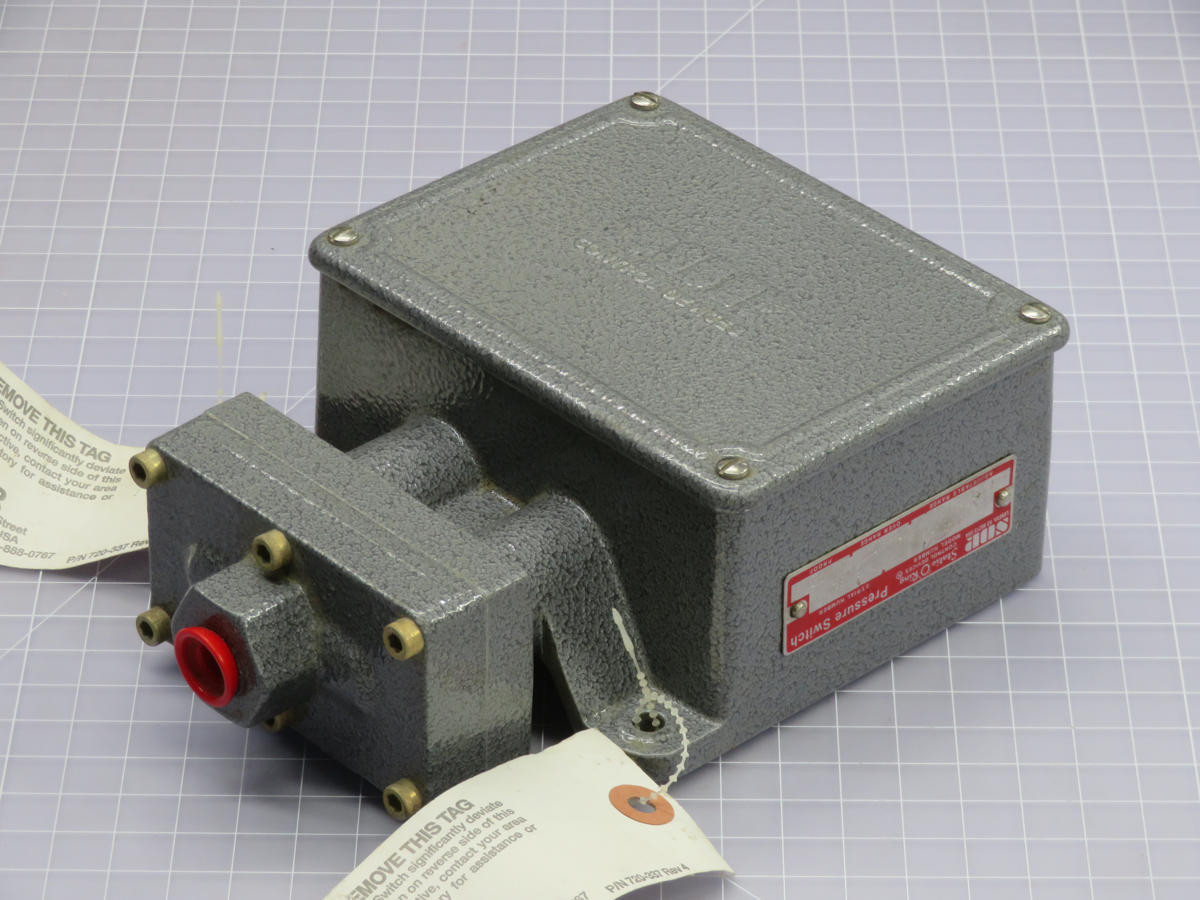 SOR #44V1-K2-N4-B1A, static o-ring pressure swi