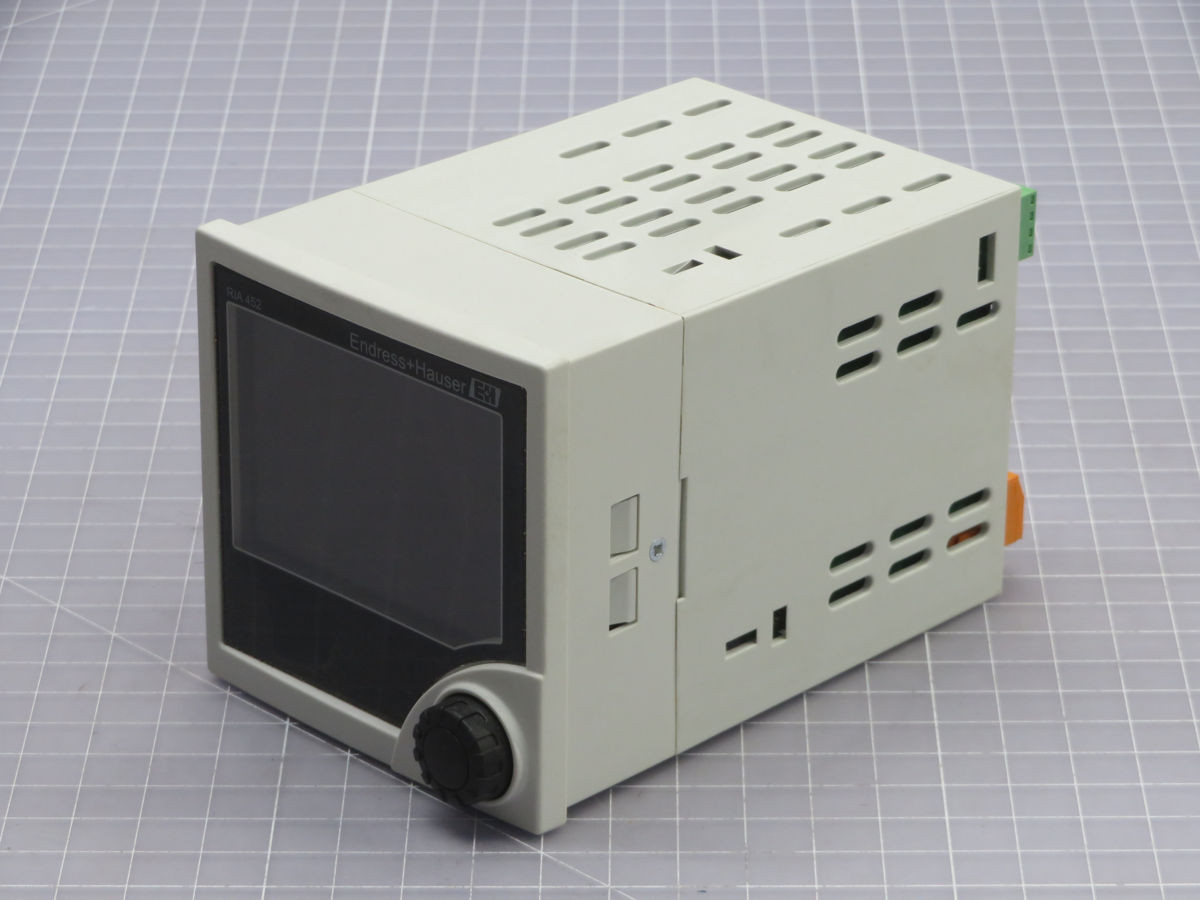 Endress & Hauser #RIA452-A112A11A, Digital Process Meter, LCD Multicolor Display