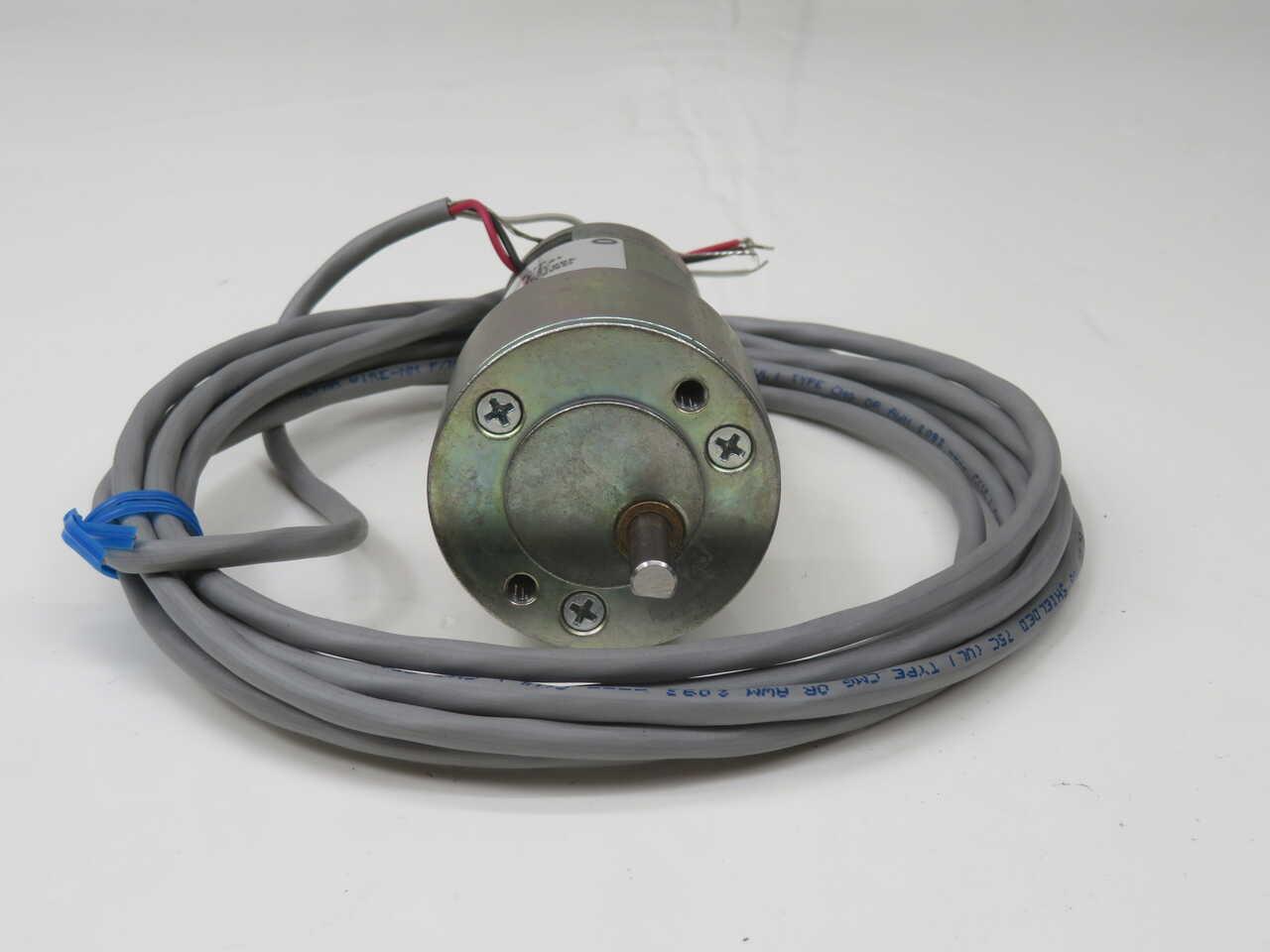 Pittma HP RPM #GM9234C542-R1, DC Gear Motor, 38.2 Volts DC, 19.7:1 Ratio