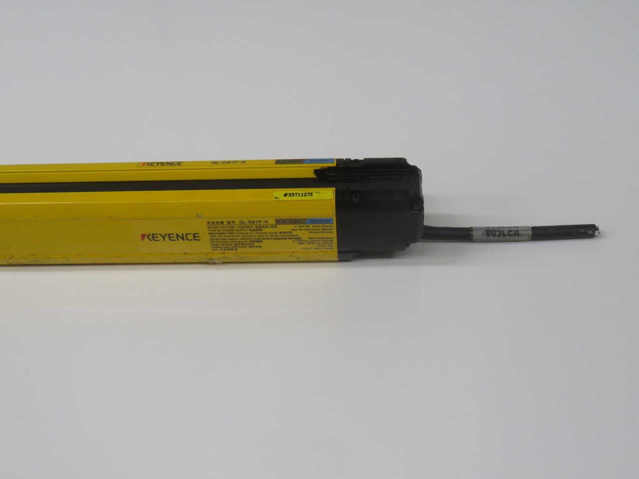 Keyence #GL-R87F-R, Light Curtain Receiver