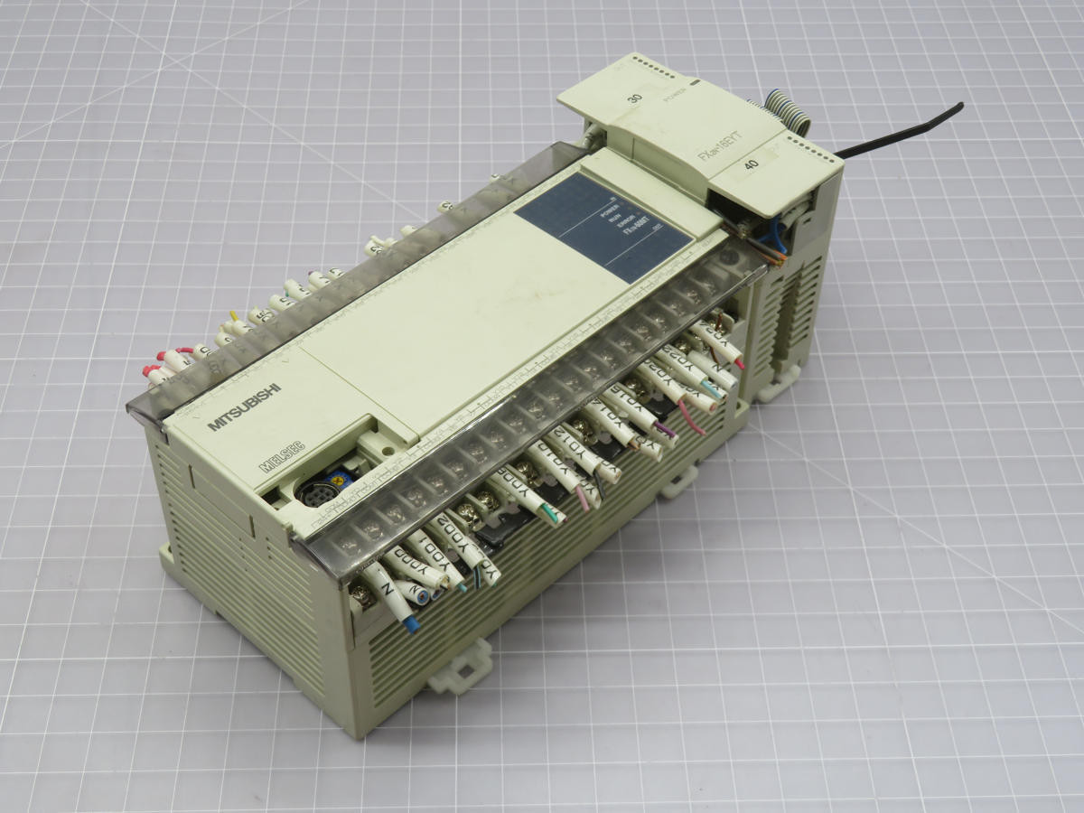 Mitsubishi #FX1N-60MT, Programmable Controller w/ FX2N-16EYT