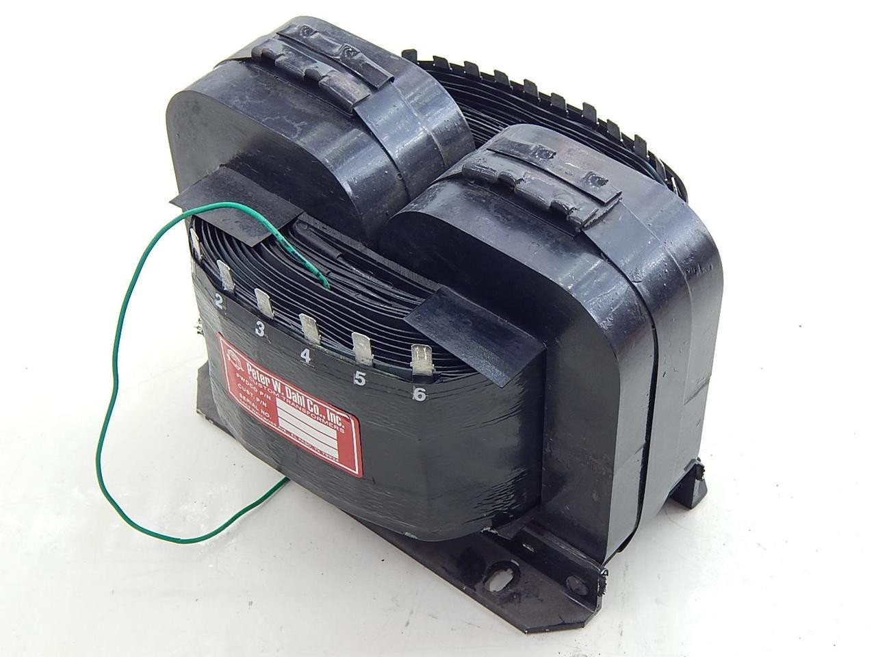 Peter W. Dahl #A-8159236, Sonobond Transformer