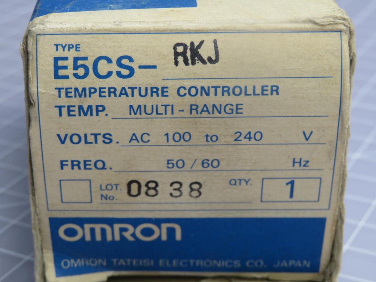 Omron #E5CS-RKJ, Temperature Controller