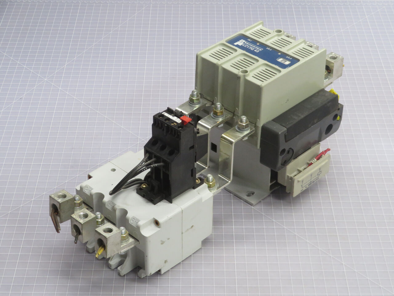 200 Amp, Telemecanique #LC1-FG43, Contactor, 3 Pole, 220-1000 Volts, 55-100 KW (2 available)