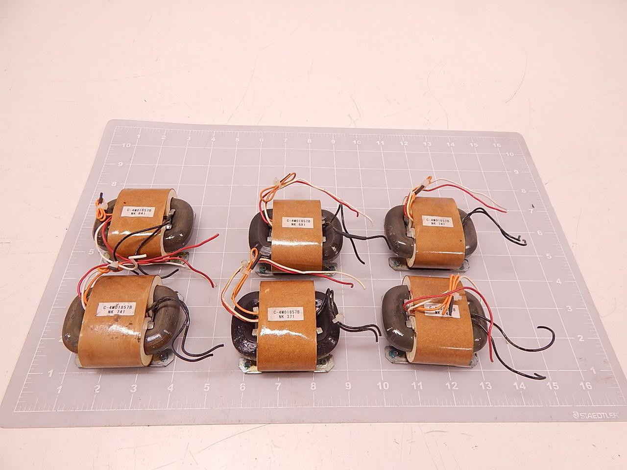 NK 641 Transformers #C-4M01857B, LOT of 6