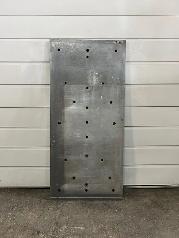 43-1/2" x 20" aluminum layout table (2 available)