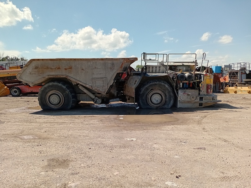 Atlas Copco #MT6020, Underground Haul Truck, 60 ton, 35 cu.yd. box volume, 43,900 kg, 3,847 frame hours, 2011