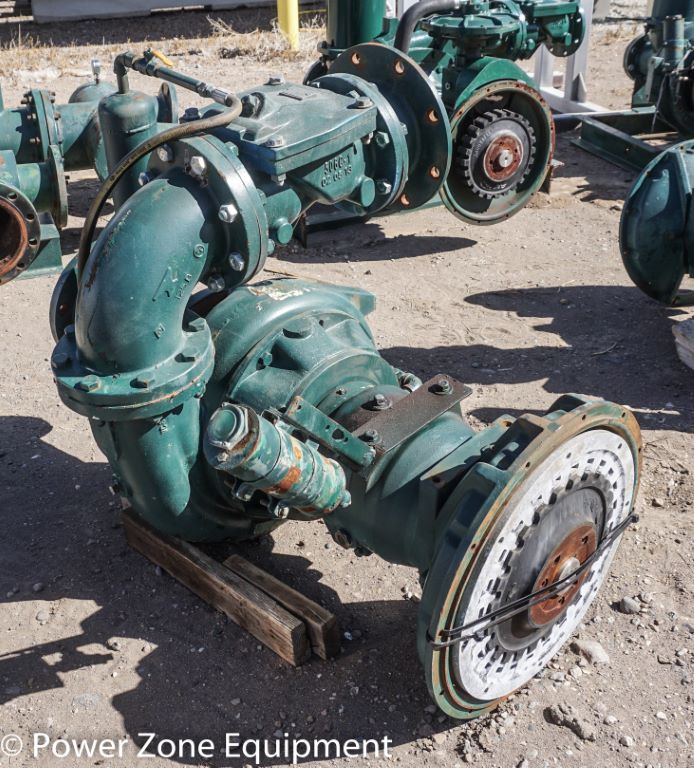3100 GPM @ 235' TDH, Pioneer #PP86C14, Dry Prime Centrifugal Pump, 1-stage, 14" impeller, 8" suction, 6"