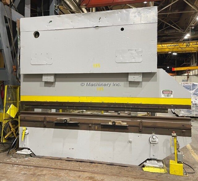 300 Ton, Allsteel #300-12, Hydraulic Press Brake, 12' overall, 126" between housing, 5" thick bed, w/ lot of