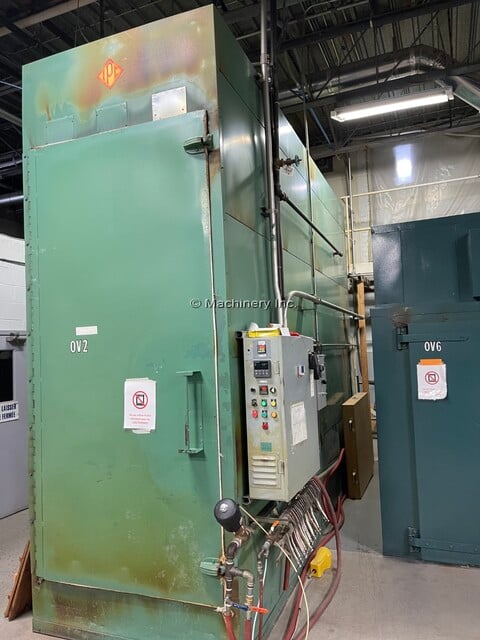 144" width x 103.2" L x 48" H IPC, electric industrial oven, 500°F