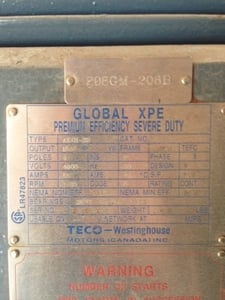 4684 GPM @ 1200' TDH, Sulzer, 12x16x22 MSD-2D, 1770 RPM, #3085