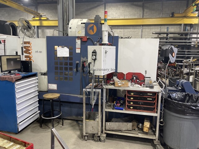 Takumi #V11A, CNC vertical machining center, 43" X, 22" Y, 26" Z, 53" x 25" table, 10000 RPM, 24 automatic