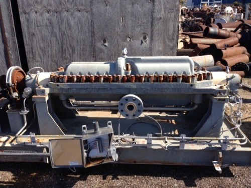600 GPM @ 4800' TDH, Ingersoll-Rand, 3x10DA, 14 STG, 316SS, 3560 RPM, #2982