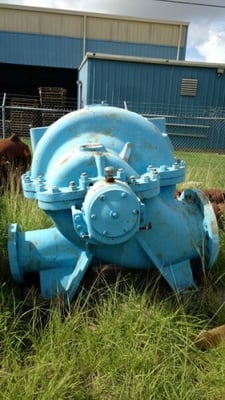 6000 GPM @ 950' TDH, Ingersoll-Rand, 12x20x32 SLZA (WCB), 1760 RPM, #2972