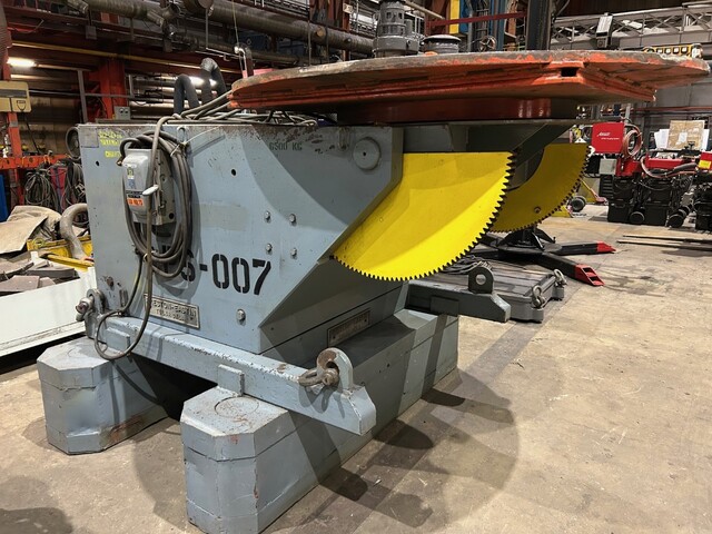 10000 lb. Preston-Eastin #PA-100-D12, welding positioner, 1988