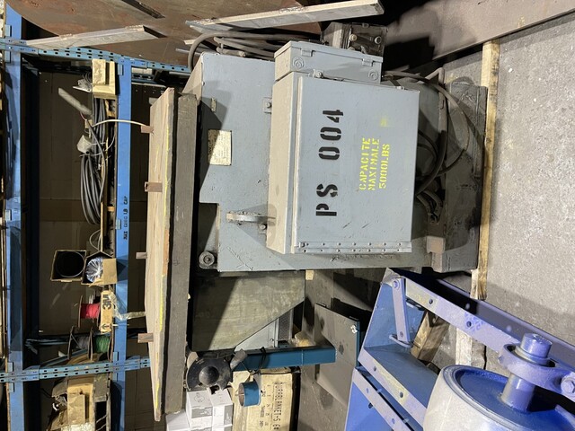 6000 lb. Pandjiris #60-12, welding positioner, 48" x 48" table