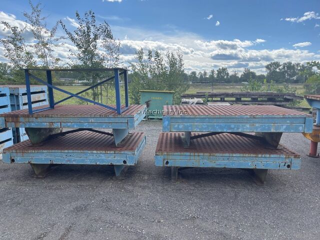 5' x 8' Acorn style welding table, 26-5/8" height (4 available)