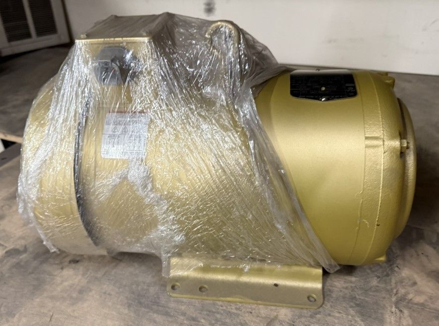 10 HP 1770 RPM Baldor-Reliance, Frame 215YZ, TEFC, 230/460 Volts, 3-phase, Super-E Premium Efficiency