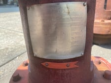 60 GPM @ 252' TDH, Afton, 1 1/2x2x9 ILVS ss, 3500 RPM, #2642