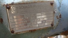 275 GPM @ 275' TDH, Goulds #3196, 2x3-10, 3550 RPM, #2560