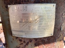 650 GPM @ 270' TDH, United, E-4x11 VP, 3550 RPM, #2521