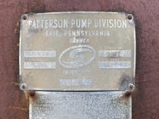 11700 GPM @ 110' TDH, Patterson #MAD, 20x20, 1170 RPM, #1734
